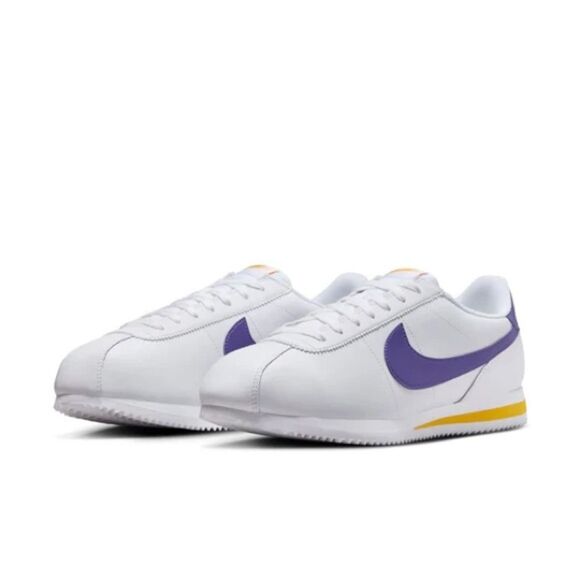 New Nike Cortez 'Lakers' DM4044-106 Men’s Size 14 - Picture 3 of 6
